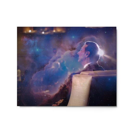 Kevin Trudeau Universe Metal Print